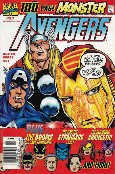 Cover for Avengers (Marvel, 1998 series) #27 [Newsstand]