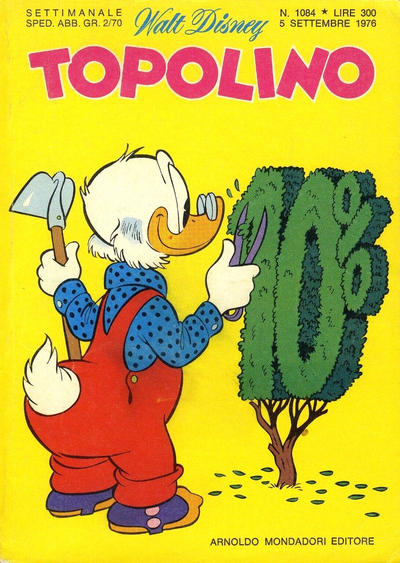 Cover for Topolino (Mondadori, 1949 series) #1084