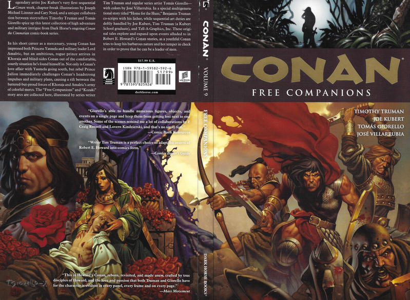 Cover for Conan (Dark Horse, 2005 series) #9 - Free Companions