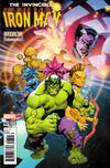 Cover for Invincible Iron Man (Marvel, 2017 series) #597 [Chris Stevens 'Hulk']