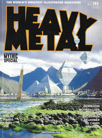 Cover for Heavy Metal Magazine (Heavy Metal, 1977 series) #284 - Mythic Special [Derek Riggs Comic Shops Cover]