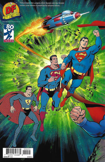 Cover for Action Comics (DC, 2011 series) #1000 [Dynamic Forces  Dan Jurgens Wraparound Color Cover]