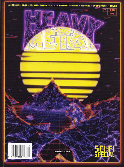 Cover for Heavy Metal Magazine (Heavy Metal, 1977 series) #289 - Sci-Fi Special [Cover A Jonathan La Mantia]