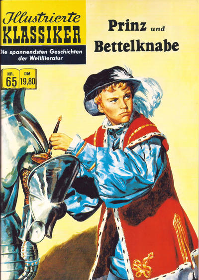 Cover for Illustrierte Klassiker [Classics Illustrated] (Norbert Hethke Verlag, 1991 series) #65 - Prinz und Bettelknabe