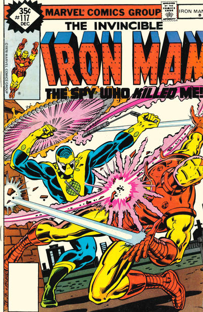 Cover for Iron Man (Marvel, 1968 series) #117 [Whitman]