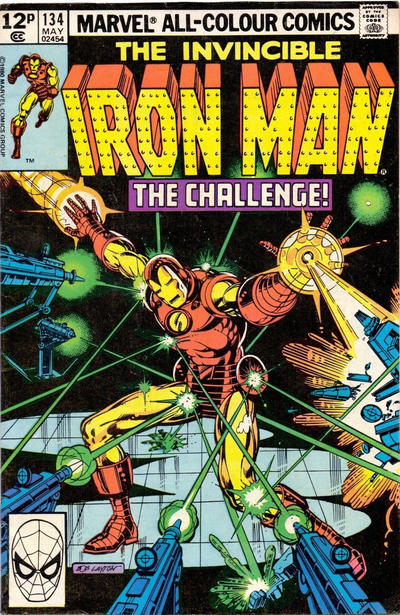 Cover for Iron Man (Marvel, 1968 series) #134 [British]