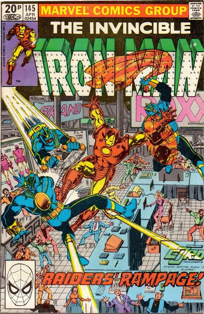 Cover for Iron Man (Marvel, 1968 series) #145 [British]