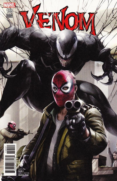 Cover for Venom (Marvel, 2017 series) #155 [Variant Edition - Francesco Mattina Incentive Cover]