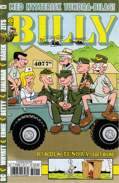 Cover for Billy (Hjemmet / Egmont, 1998 series) #11/2018