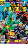 Cover for The Mighty Crusaders (Archie, 1983 series) #10 [Newsstand]