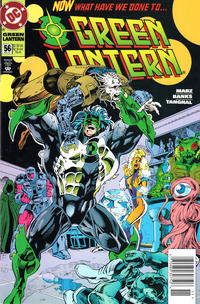 Cover Thumbnail for Green Lantern (DC, 1990 series) #56 [Newsstand]