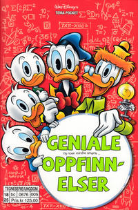 Cover Thumbnail for Donald Duck Tema pocket; Walt Disney's Tema pocket (Hjemmet / Egmont, 1997 series) #[100] - Geniale oppfinnelser
