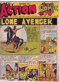 Cover Thumbnail for Action Comic (Peter Huston, 1946 series) #6
