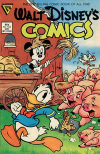 Cover for Walt Disney's Comics and Stories (Gladstone, 1986 series) #534 [Newsstand]