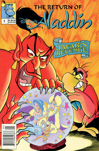 Cover for The Return of Disney's Aladdin (Disney, 1993 series) #1 [Newsstand]