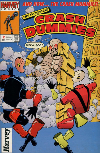 Cover for Crash Dummies (Harvey, 1993 series) #2 [Direct]