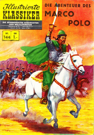 Cover for Illustrierte Klassiker [Classics Illustrated] (BSV - Williams, 1956 series) #144 - Die Abenteuer des Marco Polo [HLN 138]