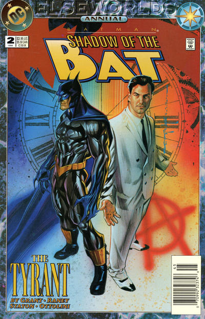 Cover for Batman: Shadow of the Bat Annual (DC, 1993 series) #2 [Newsstand]