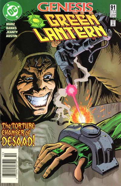 Cover for Green Lantern (DC, 1990 series) #91 [Newsstand]