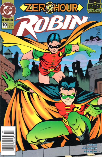 Cover for Robin (DC, 1993 series) #10 [Newsstand]