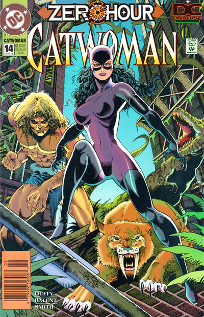 Cover for Catwoman (DC, 1993 series) #14 [Newsstand]