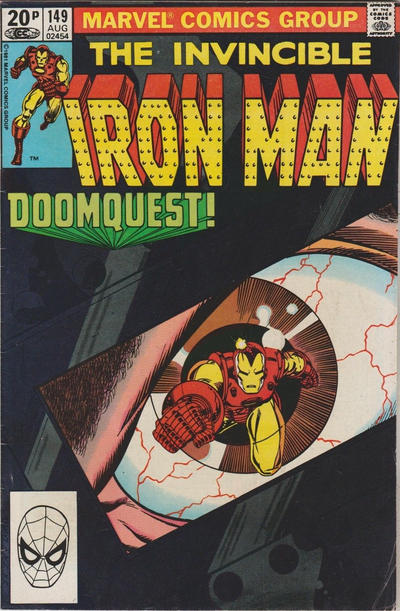 Cover for Iron Man (Marvel, 1968 series) #149 [British]