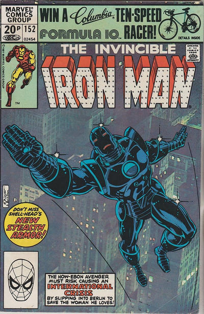 Cover for Iron Man (Marvel, 1968 series) #152 [British]