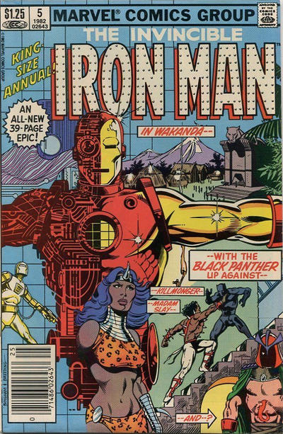 Cover for Iron Man Annual (Marvel, 1976 series) #5 [Canadian]