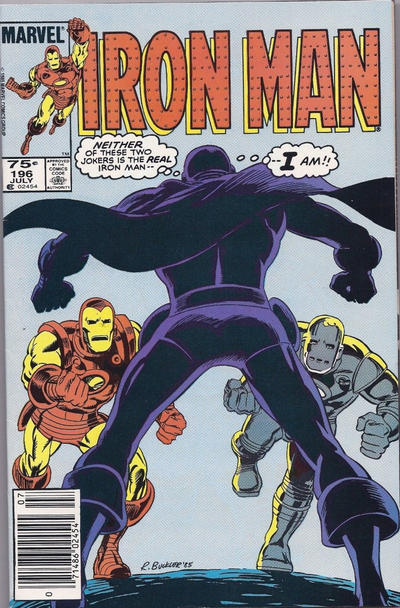 Cover for Iron Man (Marvel, 1968 series) #196 [Canadian]