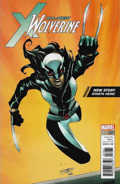 Cover for All-New Wolverine (Marvel, 2016 series) #19 [Walmart Bundle Pack Exclusive Ron Lim]