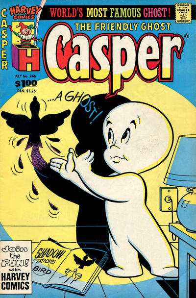 Cover for The Friendly Ghost, Casper (Harvey, 1986 series) #246 [Direct]