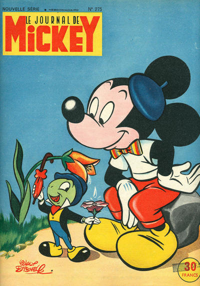 Cover for Le Journal de Mickey (Hachette, 1952 series) #275