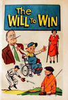 Cover for The Will to Win (Commercial Comics, 1954 series) 