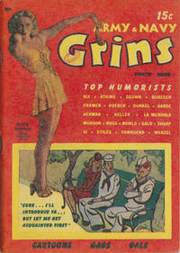 Cover Thumbnail for Army & Navy Grins (Harvey, 1944 series) #8
