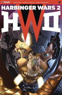 Cover for Harbinger Wars 2 (Valiant Entertainment, 2018 series) #1 [Cover B - Mico Suayan]