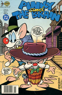 Cover for Pinky and the Brain (DC, 1996 series) #5 [Newsstand]