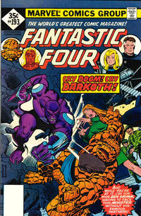 Cover for Fantastic Four (Marvel, 1961 series) #193 [Whitman]