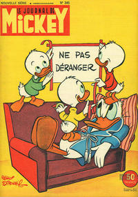 Cover Thumbnail for Le Journal de Mickey (Hachette, 1952 series) #345