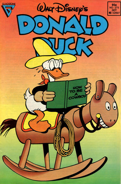 Cover for Donald Duck (Gladstone, 1986 series) #275 [Newsstand]