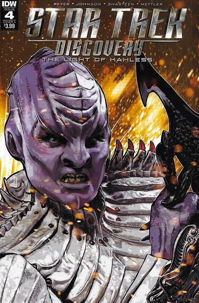 Cover for Star Trek: Discovery: The Light of Kahless (IDW, 2017 series) #4 [Cover A]