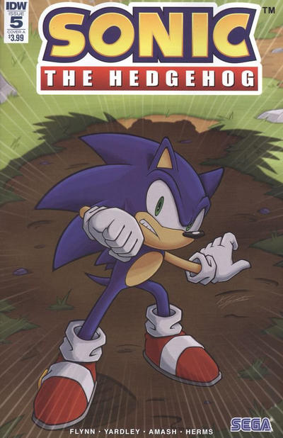 Cover for Sonic the Hedgehog (IDW, 2018 series) #5