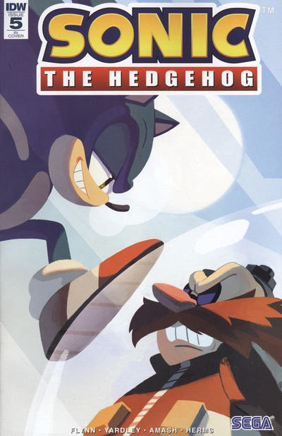Cover for Sonic the Hedgehog (IDW, 2018 series) #5 [Fourdraine RI Variant]