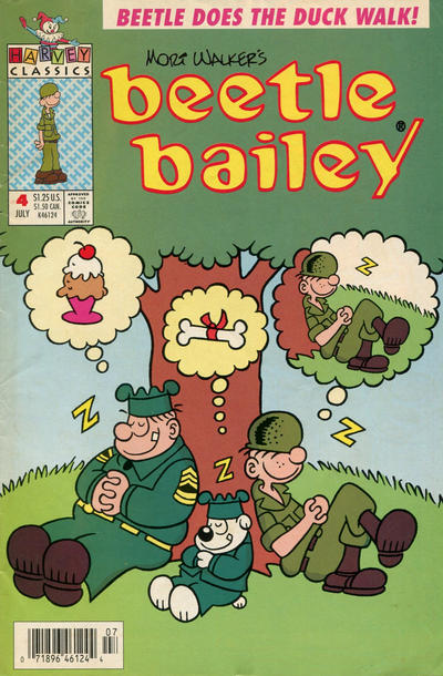 Cover for Beetle Bailey (Harvey, 1992 series) #4 [Newsstand]