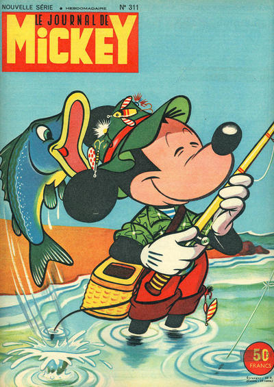 Cover for Le Journal de Mickey (Hachette, 1952 series) #311