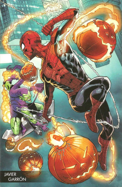 Cover for Amazing Spider-Man (Marvel, 2015 series) #798 [Variant Edition - Young Guns - Javier Garron Cover]