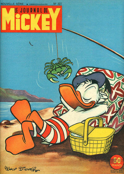 Cover for Le Journal de Mickey (Hachette, 1952 series) #327