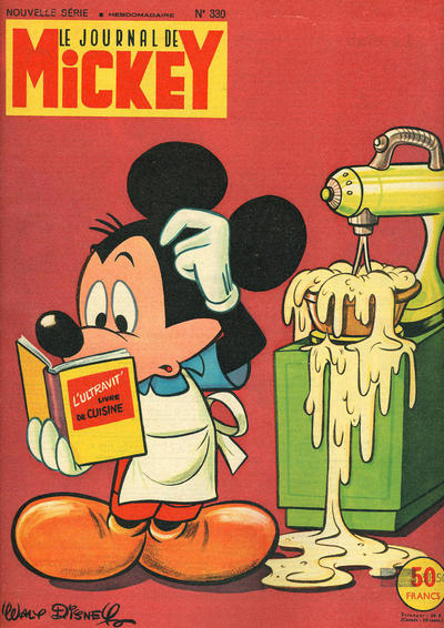 Cover for Le Journal de Mickey (Hachette, 1952 series) #330