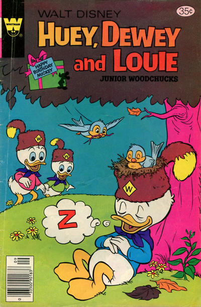 Cover for Walt Disney Huey, Dewey and Louie Junior Woodchucks (Western, 1966 series) #52 [Whitman]