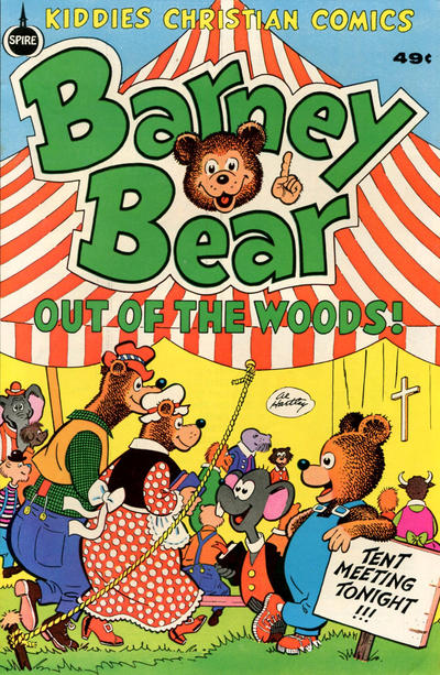 Cover for Barney Bear Out of the Woods (Fleming H. Revell Company, 1980 series) [49¢]