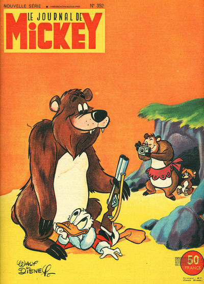 Cover for Le Journal de Mickey (Hachette, 1952 series) #352